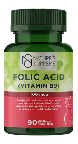 NATURE'S SUPREME FOLIC ACID 90 CAPSULE